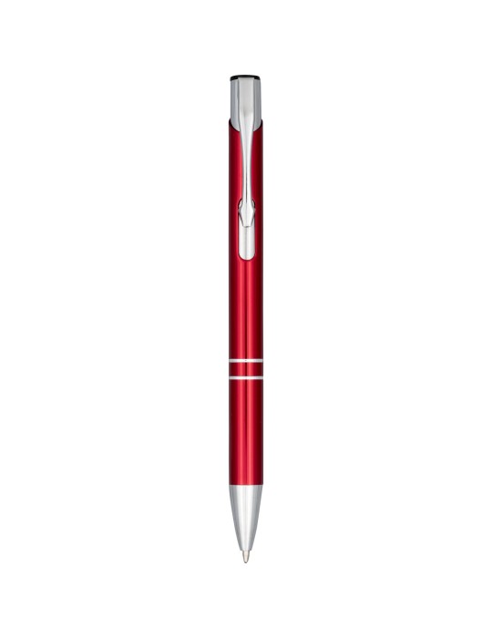 Stylo bille aluminium anodisé Moneta (encre bleue)