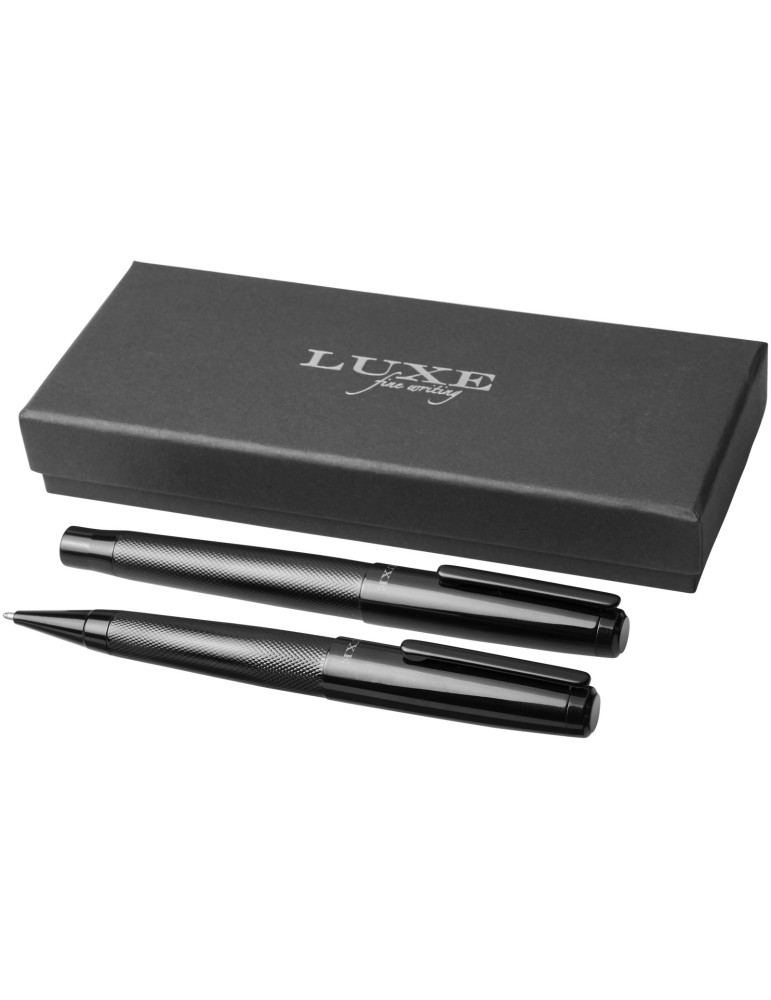 Coffret cadeau stylo duo Gloss (encre noire)