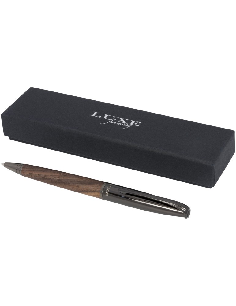 Stylo à bille avec corps en bois Loure (encre noire)