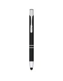 Stylo bille métal avec stylet, goodies tactile | Moneta