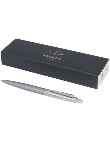 Stylo bille mat Jotter XL Parker avec finitions chrome (encre bleue)