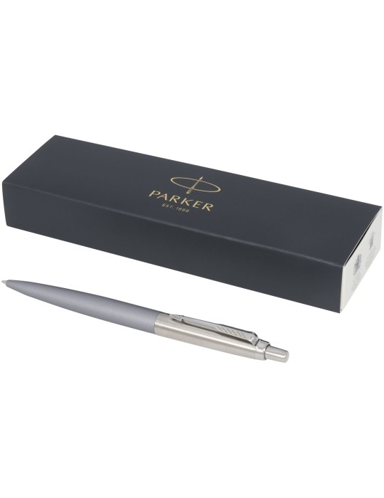 Stylo bille mat Jotter XL Parker avec finitions chrome (encre bleue)