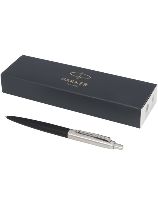 Stylo bille mat Jotter XL Parker avec finitions chrome (encre bleue)