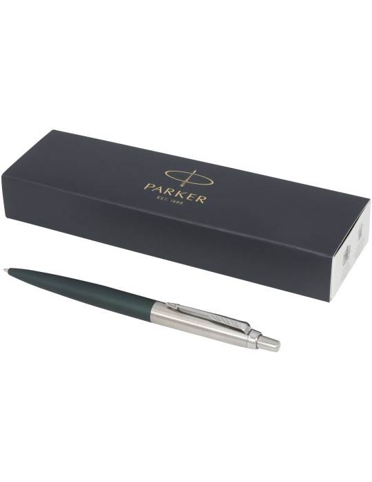 Stylo bille mat Jotter XL Parker avec finitions chrome (encre bleue)