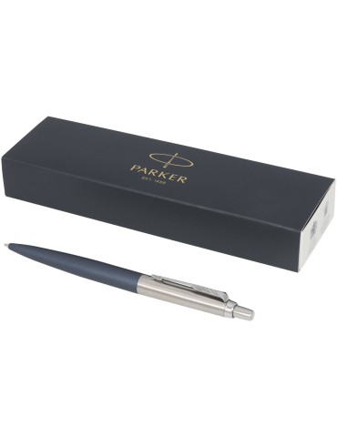 Stylo bille mat Jotter XL Parker avec finitions chrome (encre bleue) 2