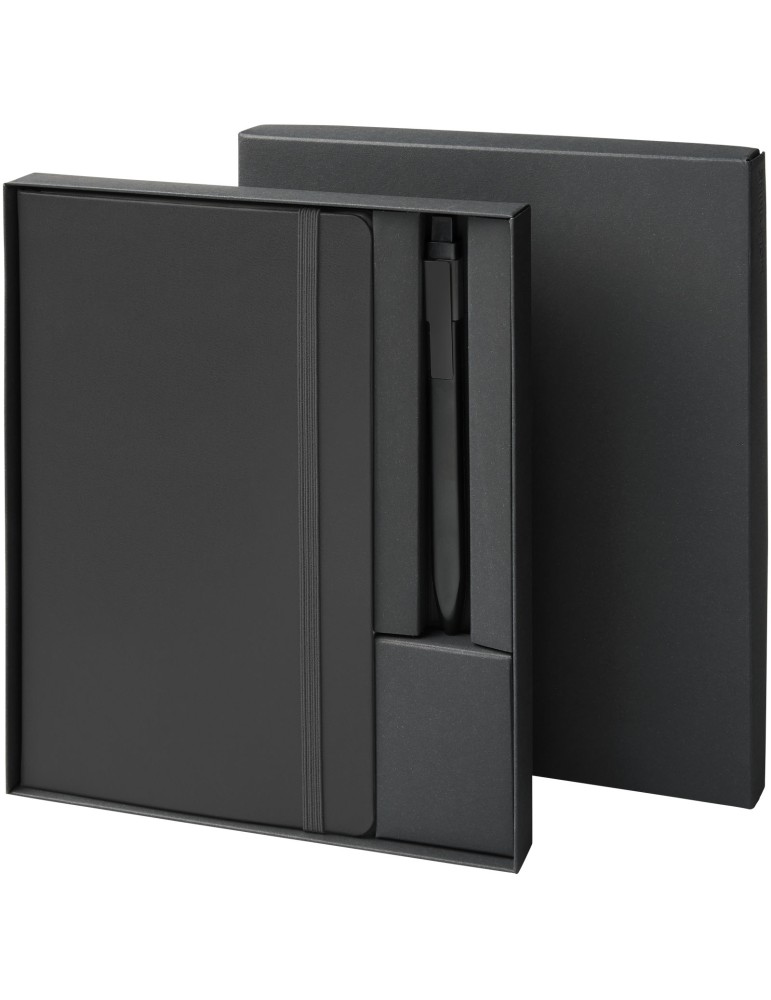 Coffret cadeau avec cahier A5 et stylo Moleskine