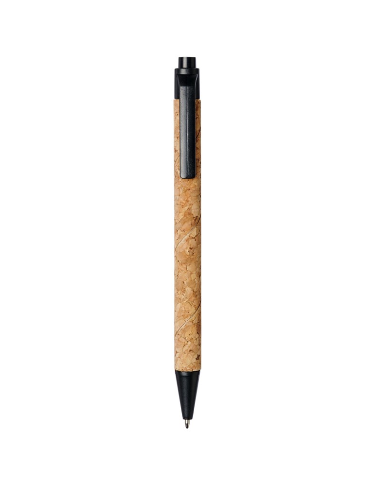 Stylo bille Midar en liège et paille de blé (encre noire)