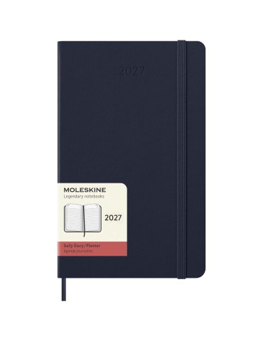 Agenda L quotidien 12 mois Moleskine à couverture rigide