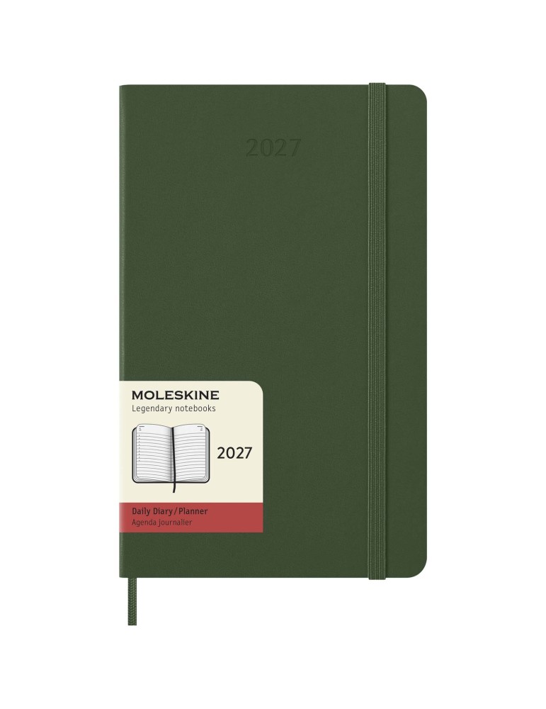 Agenda L quotidien 12 mois Moleskine à couverture rigide