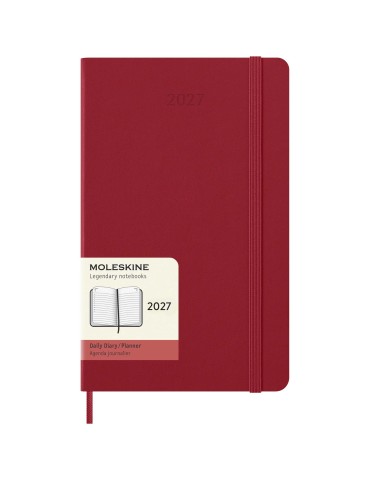 Agenda L quotidien 12 mois Moleskine à couverture rigide 2