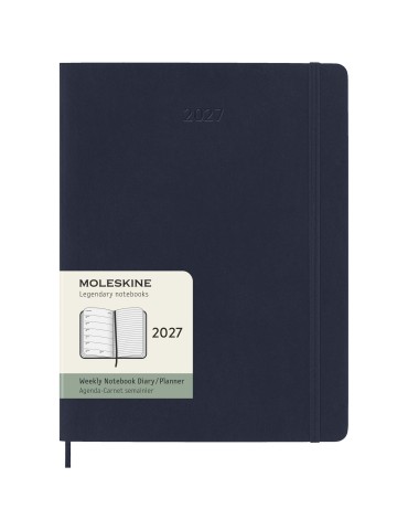 Agenda XL 12 mois Moleskine à couverture souple 2