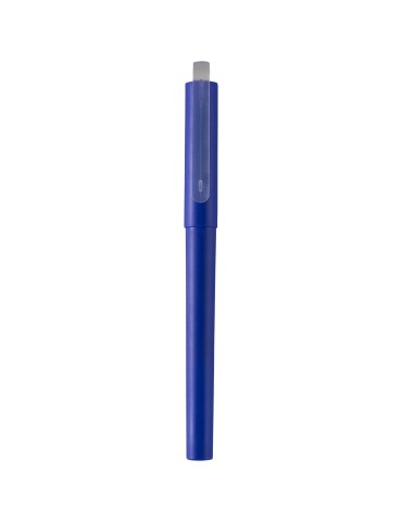 Stylo roller Mauna avec gel en PET recyclé (encre noire)