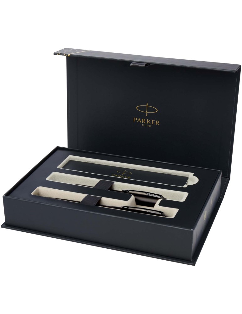 Parure IM avec stylo roller et stylo bille achromatiques Parker…