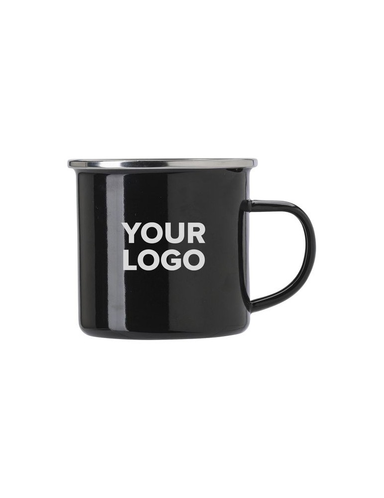 Mug Émaillé en Acier Inoxydable Jamaal Objets Publicitaires