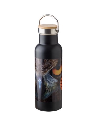 Bouteille isotherme personnalisée Odette 500 ml - Acier inoxydable pas cher 2