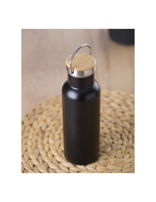 Bouteille isotherme personnalisée Odette 500 ml - Acier inoxydable pas cher