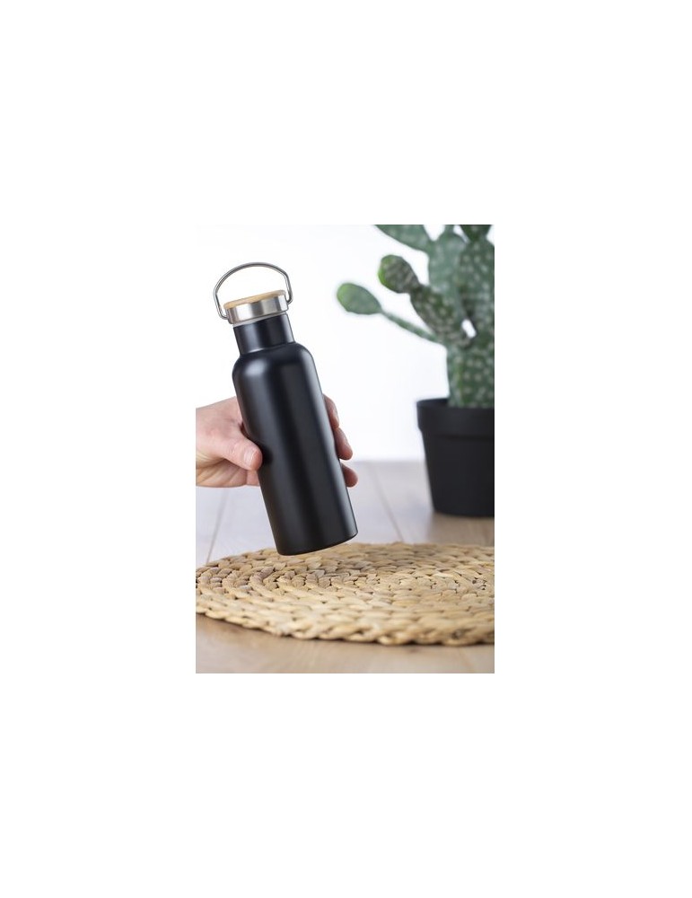 Bouteille isotherme personnalisée Odette 500 ml - Acier inoxydable pas cher
