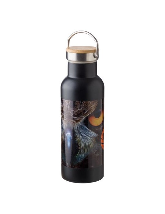 Bouteille isotherme personnalisée Odette 500 ml - Acier inoxydable pas cher