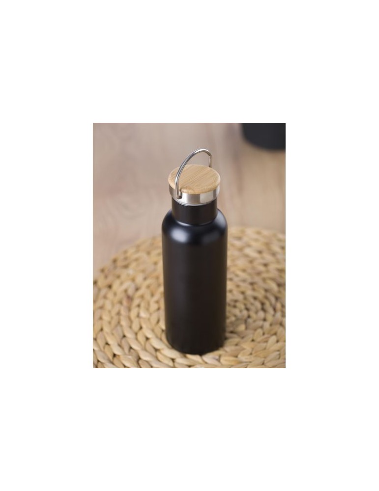 Bouteille isotherme personnalisée Odette 500 ml - Acier inoxydable pas cher
