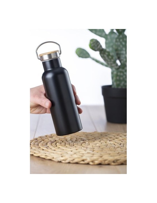 Bouteille isotherme personnalisée Odette 500 ml - Acier inoxydable pas cher