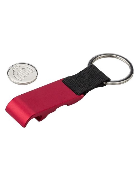 Porte-clés décapsuleur pratique personnalisé Lionel - Élégance unique