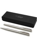 Parure de stylos acier recyclé, cadeau d'entreprise | Didimis