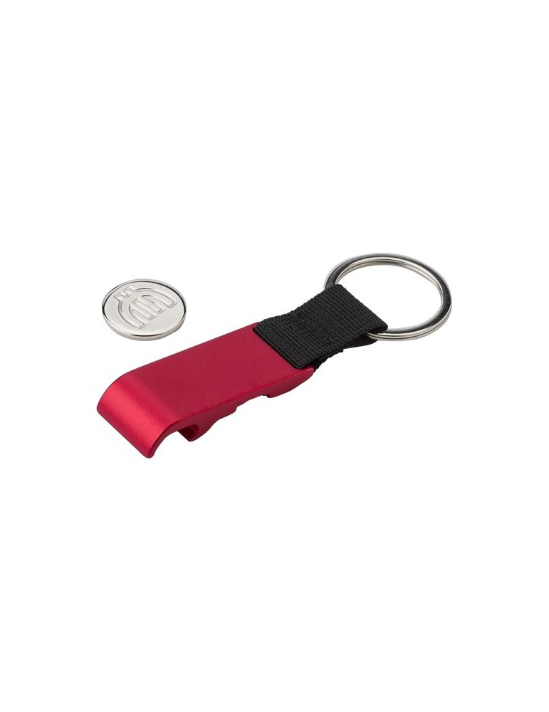 Porte-clés décapsuleur pratique personnalisé Lionel - Élégance unique