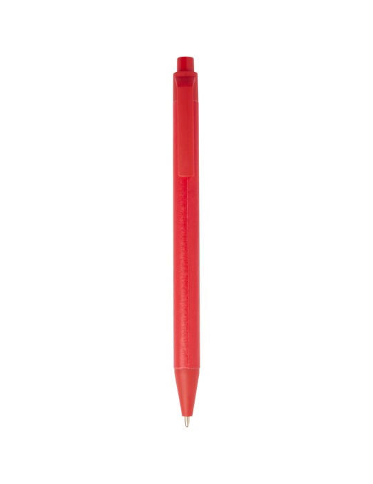 Stylo bille Chartik monochromatique en papier recyclé avec finition…