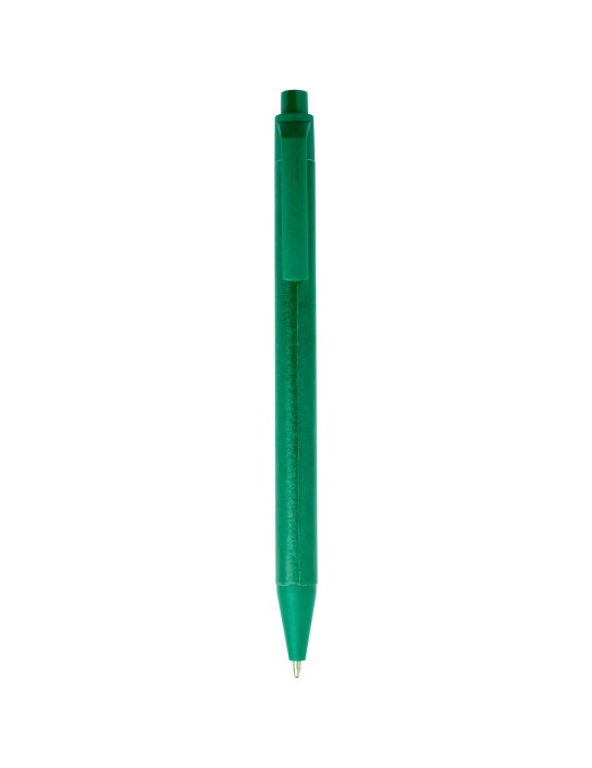 Stylo bille Chartik monochromatique en papier recyclé avec finition…