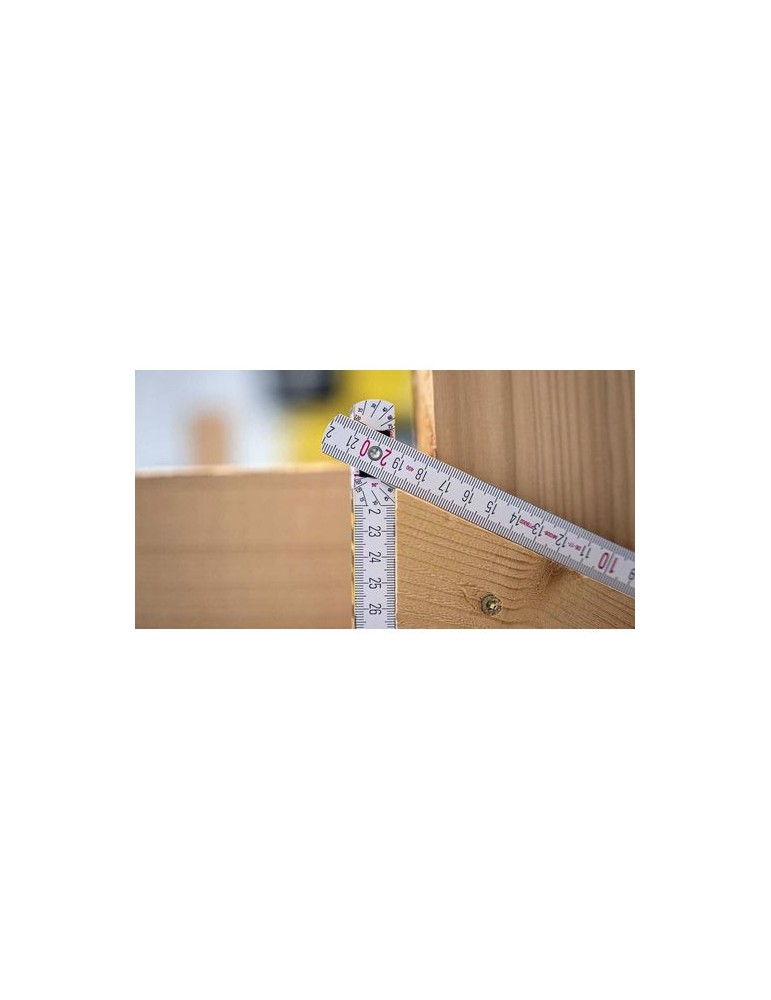 Mètre Pliant Personnalisé Stabila en Bois - Précision de 2m pas cher