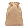 Sac cadeau moyen en jute pratique et personnalisable - JUTE MEDIUM Matières : jute Couleurs : beige