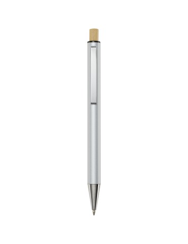 Stylo bille en aluminium recyclé Cyrus (encre noire)