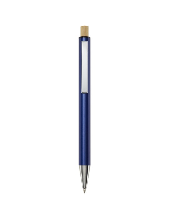 Stylo bille en aluminium recyclé Cyrus (encre noire)