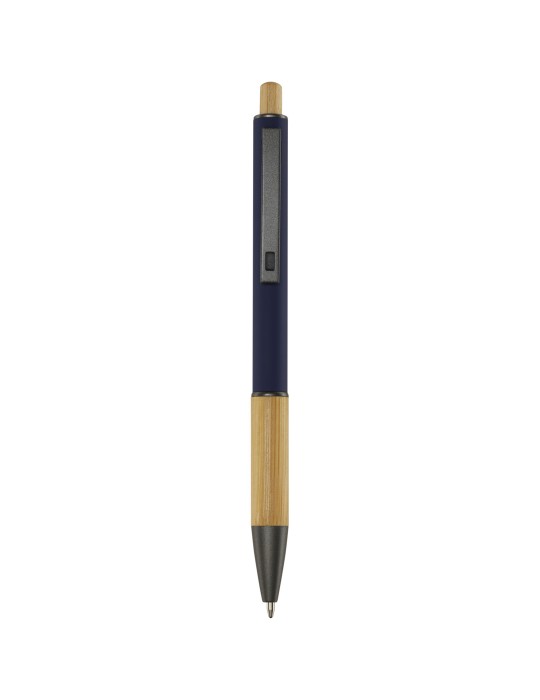 Stylo bille en aluminium recyclé Darius (encre bleue)