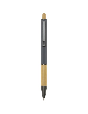 Stylo bille en aluminium recyclé Darius (encre bleue) 2