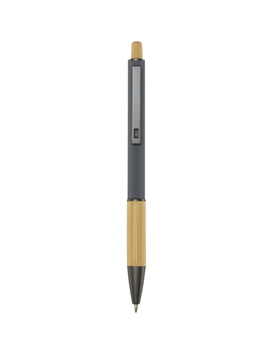 Stylo bille en aluminium recyclé Darius (encre noire)
