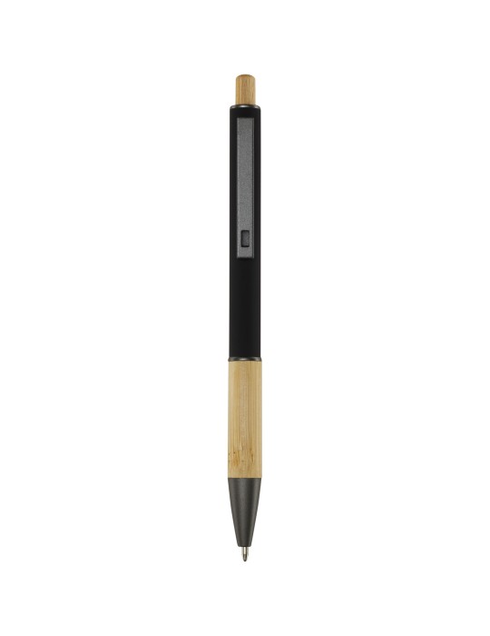 Stylo bille en aluminium recyclé Darius (encre noire)
