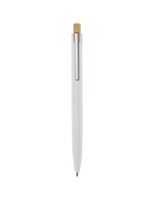 Stylo bille en aluminium recyclé Nooshin (encre bleue)