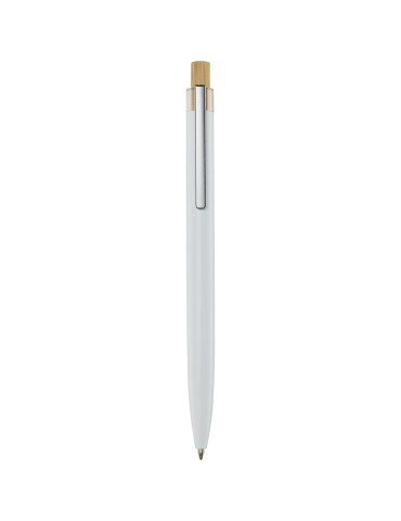 Stylo bille en aluminium recyclé Nooshin (encre noire)