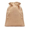 Petit sac cadeau  en jute - JUTE SMALL Matières : jute Couleurs : beige