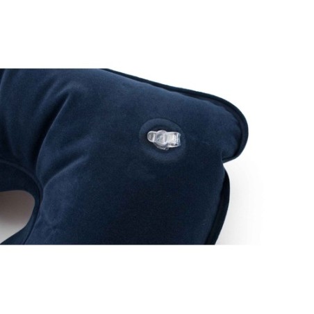 Coussin de Voyage Personnalisé - Traveller Matières : microfibre Couleurs : bleu objet publicitaire robuste