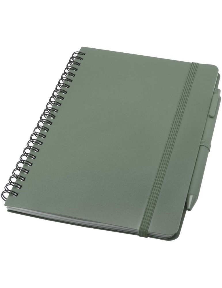 Carnet à couverture rigide d’origine océanique Thalaasa A5 avec stylo…