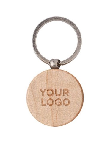 Porte-clés personnalisé en bois May 2