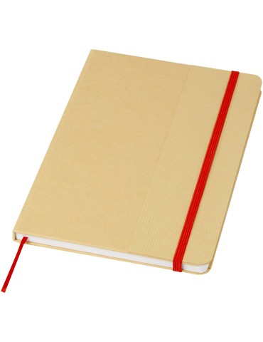 Carnet à couverture rigide A5 Nelida en carton recyclé