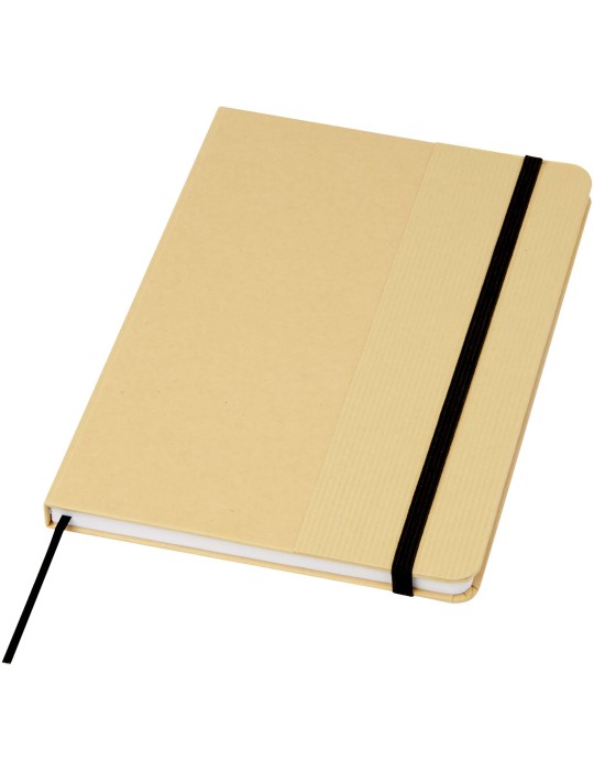 Carnet à couverture rigide A5 Nelida en carton recyclé