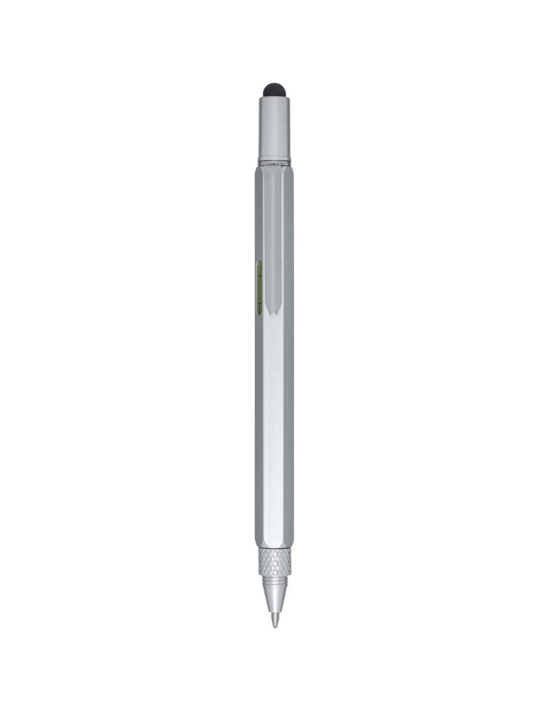 Stylo multifonction Dora en aluminium recyclé (encre noire)