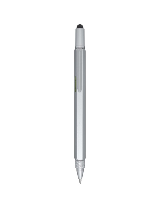 Stylo multifonction Dora en aluminium recyclé (encre noire)