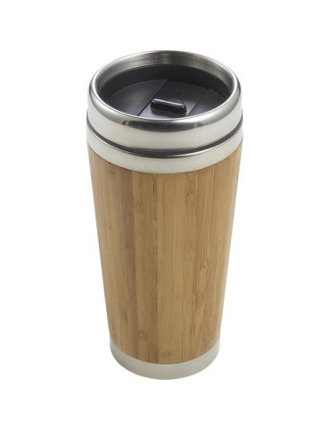 Mug isotherme en bambou personnalisé Sabine - Cadeau unique 2