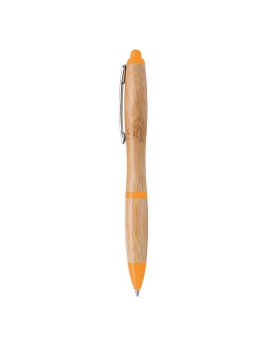 Stylo à bille en bambou personnalisé Hetty - Cadeau d'entreprise
