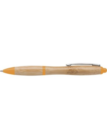 Stylo à bille en bambou personnalisé Hetty - Cadeau d'entreprise 2